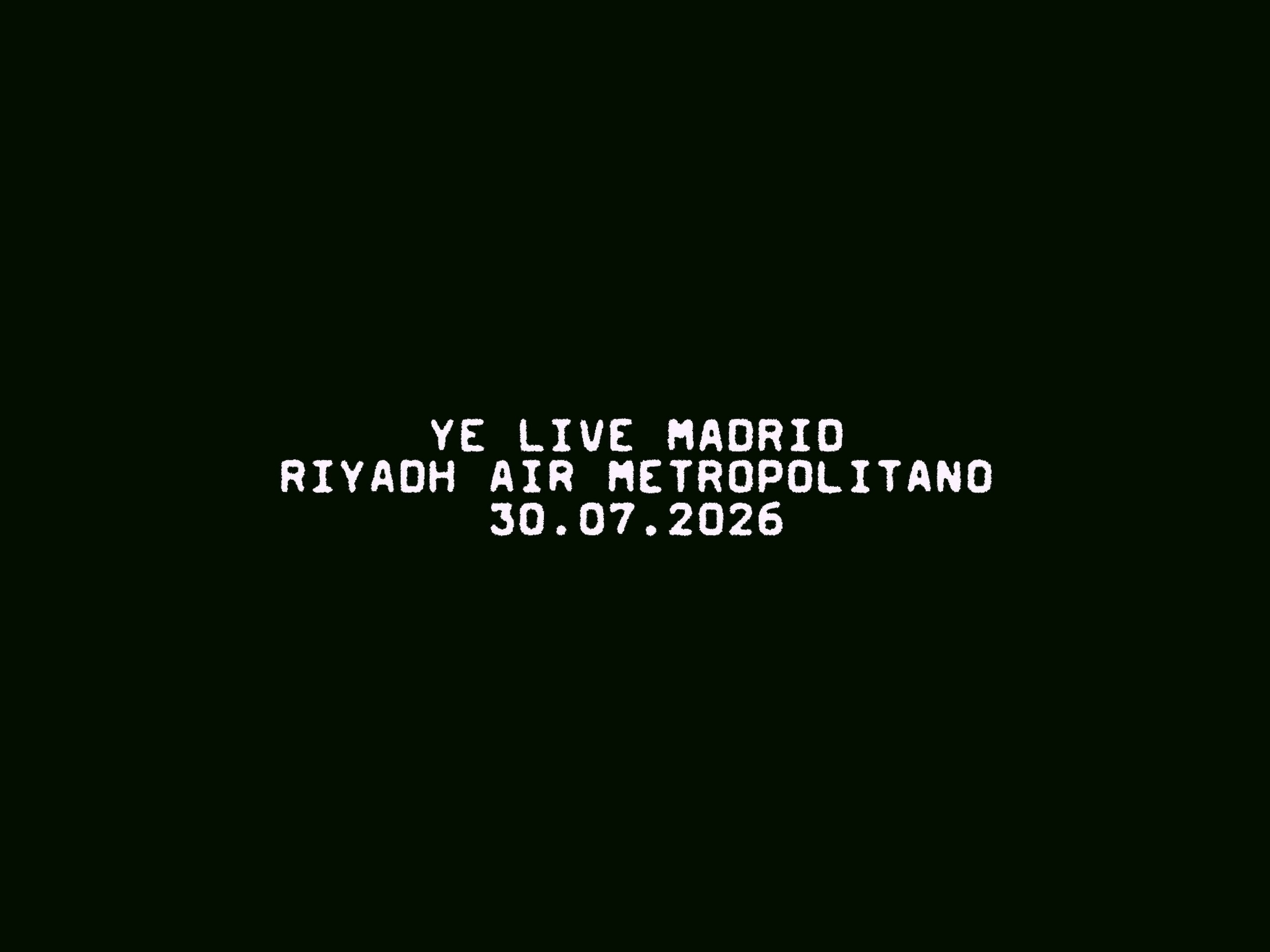 YE live in Madrid – Still 14